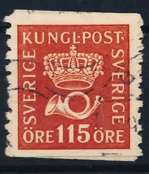 Sverige AFA 212 Stemplet