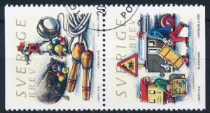 Sverige AFA 2123+2126 Stemplet