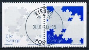 Sverige AFA 2135+2136 Stemplet