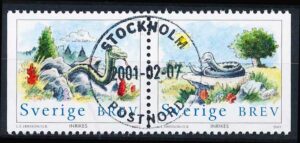 Sverige AFA 2137+2138 Stemplet