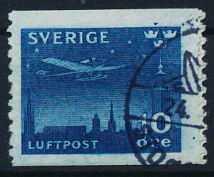Sverige AFA 214 Stemplet