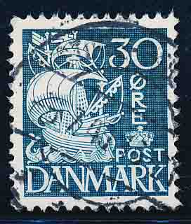 Danmark AFA 215a Stemplet