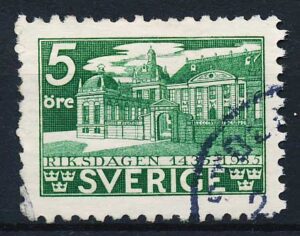 Sverige AFA 216H Stemplet