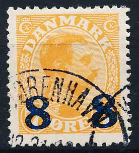 Danmark AFA 118x Stemplet