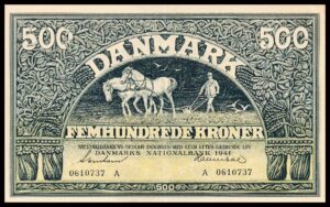 Danmark 500 Kroners 1941 Kvalitet1+ r A 0610737
