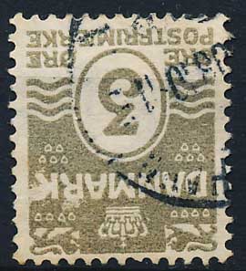 Danmark AFA 44 ov Stemplet