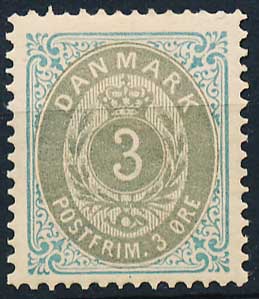 Danmark AFA 22 Ubrugt