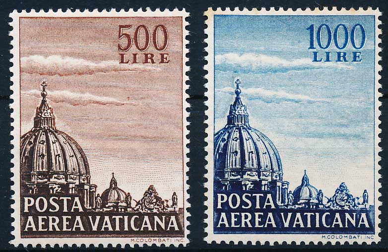Vatikanet AFA 231-232 Ubrugt