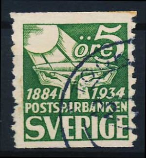 Sverige AFA 221 Stemplet