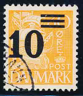 Danmark AFA 222 Stemplet