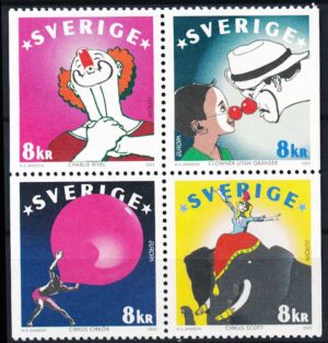 Sverige AFA 2226-2229 4-Blok Postfrisk