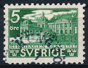 Sverige AFA 225B Stemplet