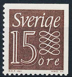 Sverige AFA 526Dho Postfrisk