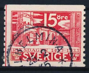 Sverige AFA 227 Stemplet