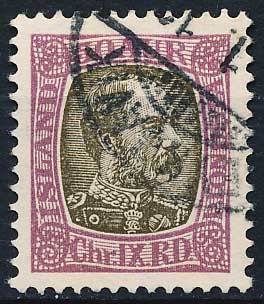 Island Tjenestemærke AFA 23 Stemplet