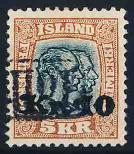 Island AFA 141 TULLER Stemplet