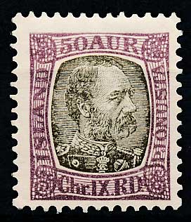 Island Tjenestemærke AFA 23 Ubrugt