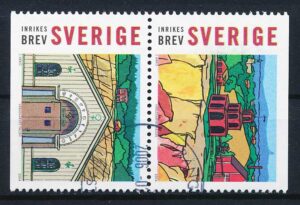 Sverige AFA 2324+2326 Stemplet
