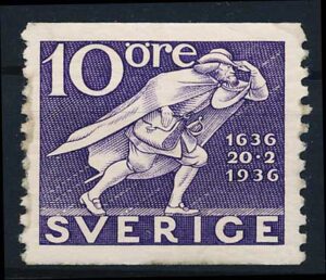 Sverige AFA 232 Ubrugt
