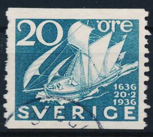 Sverige AFA 234 Stemplet