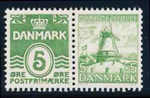 Danmark AFA 234+236 Parstykke Postfrisk