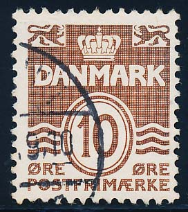 Danmark AFA 235a Stemplet