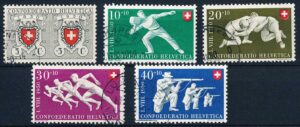 Schweiz AFA 547-551 Stemplet