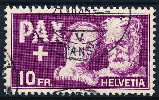 Schweiz AFA 461 Stemplet