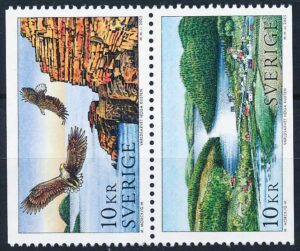 Sverige AFA 2385+2387 Postfrisk