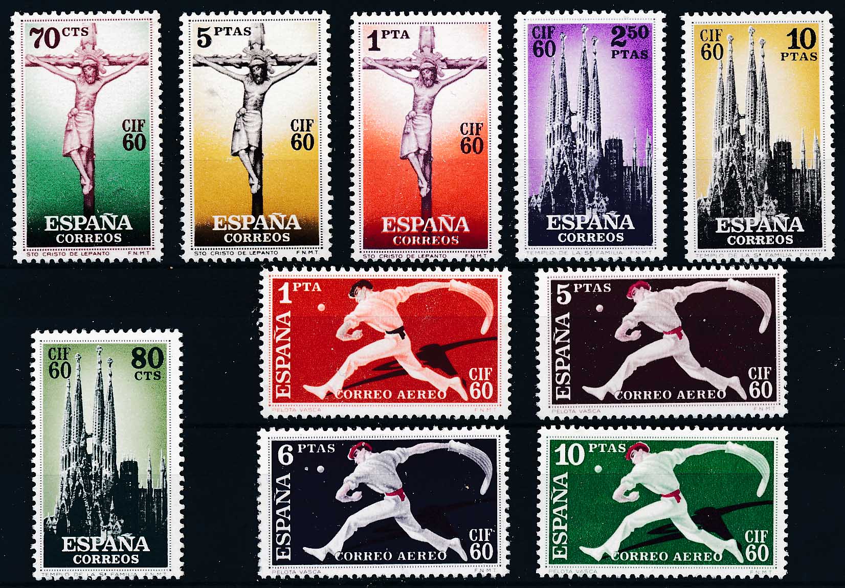 Spanien AFA 1279-1288 Postfrisk