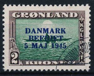 Grønland AFA 24a Stemplet