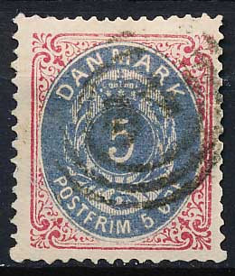 Danmark AFA 24 Stemplet