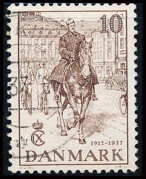 Danmark AFA 240 Stemplet