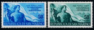 San Marino Afa 535+536 Postfrisk