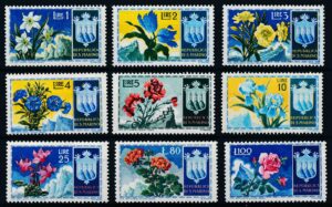 San Marino Afa 493-501 Postfrisk