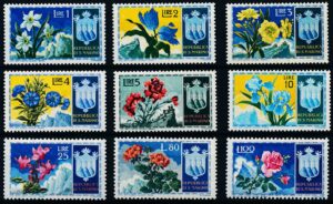 San Marino Afa 493-501 Ubrugt