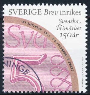 Sverige AFA 2406 Stemplet