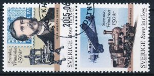 Sverige AFA 2409+2411 Stemplet