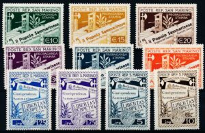 San Marino Afa 251-260 Postfrisk