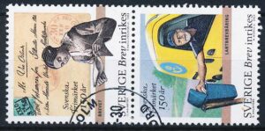 Sverige AFA 2410+2412 Stemplet