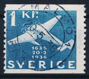 Sverige AFA 242 Stemplet