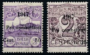 San Marino Afa 049+50 Ubrugt