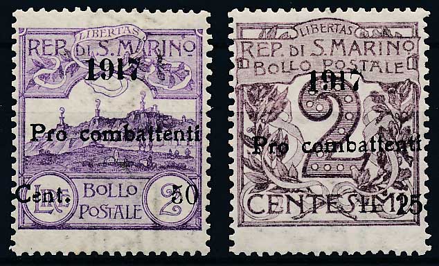 San Marino Afa 049+50 Ubrugt