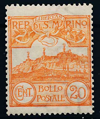 San Marino Afa 037 Ubrugt