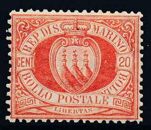 San Marino Afa 004 Ubrugt