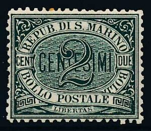 San Marino Afa 001 Ubrugt