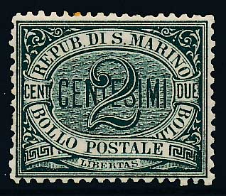 San Marino Afa 001 Ubrugt