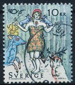 Sverige AFA 2451 Stemplet