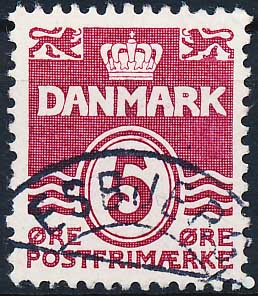 Danmark AFA 246x Stemplet