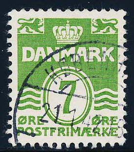Danmark AFA 247 Stemplet